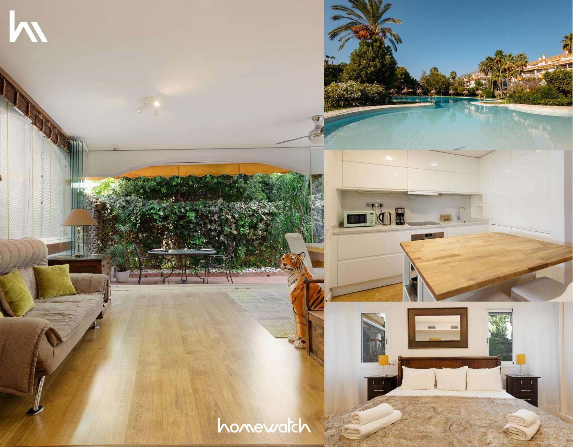 Ground Floor Holiday Apartment With Terrace And Pool In Puerto Banus, Μαρμπέλλα Εξωτερικό φωτογραφία